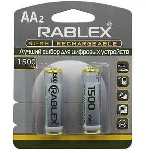 Акумулятор Rablex HR06 1500mAh 2шт. MB-75425 фото