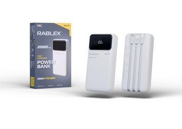 УМБ Rablex RB21SP 20000mAh Fast charging 200W/ PD40W MB-97619 фото