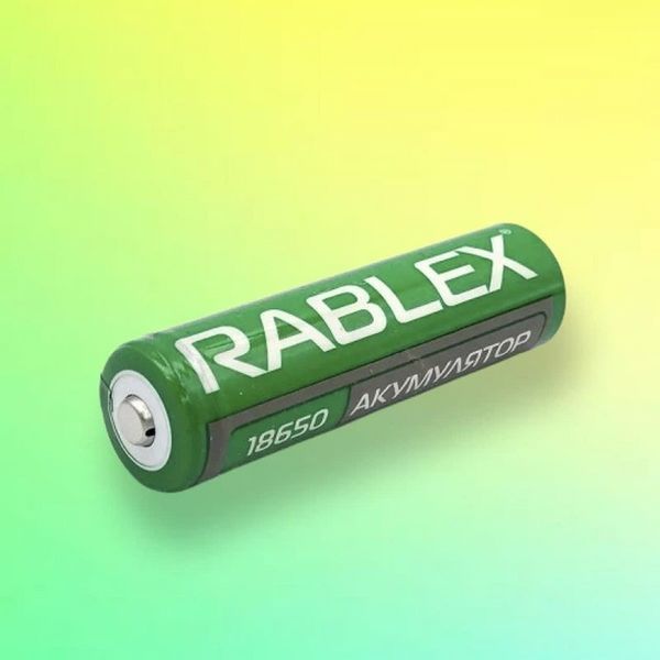Акумулятор Rablex 18650 Li-lon 3000 mAh MB-69423 фото