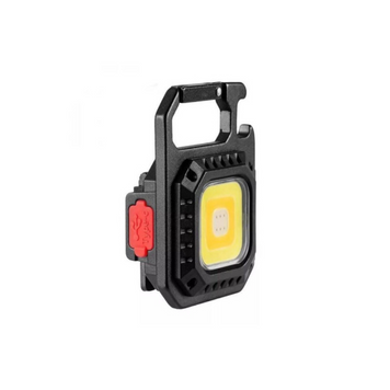 Акумуляторний LED ліхтарик RB 439 W5130 з Type-C (7 режимів, карабін, магніт) MB-89106 фото