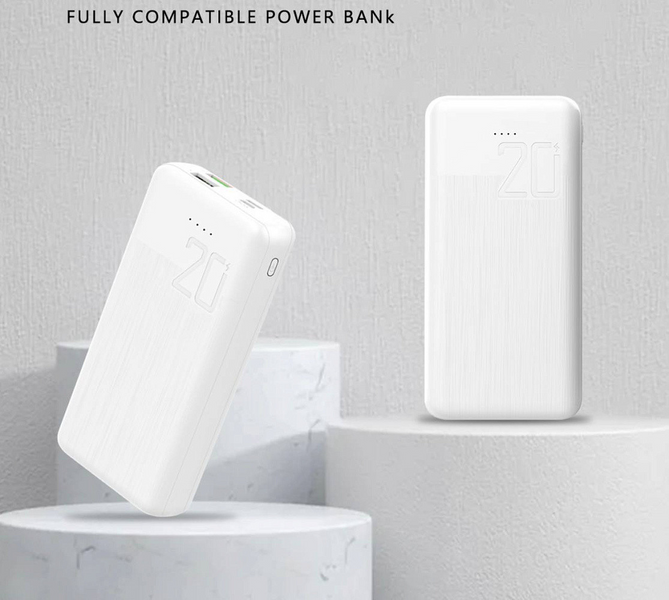 УМБ BIYA AA28+ 20000mAh 66W White MB-88733 фото