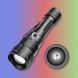 Ліхтарик ручний алюмінієвий RABLEX RB915 1*18650 3ААА, 4*Т6 Led (blue/red/green/white) MB-94730 фото 3