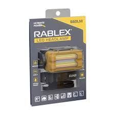 Ліхтарик Rablex налобний RB 981 (акумуляторний + водонепронекний + white/red/yelow + Type-C) mb-98314 фото