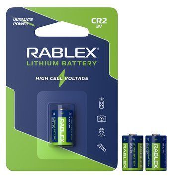 Батарейки Rablex CR2 900mAh Lithium Battery 3V MB-95704 фото