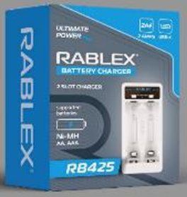 Зарядний пристрій Rablex RB425 1x18650 та ін./ від USB MB-96177 фото