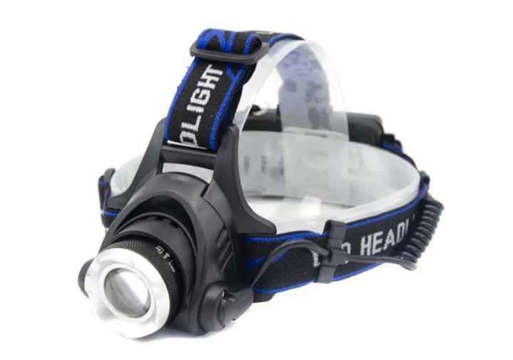 Ліхтарик налобний PL 122 Т6 LED + Zoom MB-85515 фото
