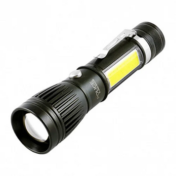 Фонарик ручной RB 224 T6-LED+COB LED + Zoom MB-85500 фото