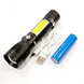 Ліхтарик ручний RB 224 T6-LED+COB LED + Zoom MB-85500 фото 2