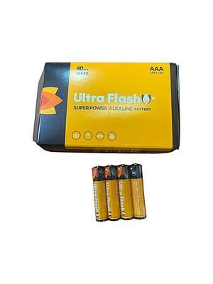 Батарейки Ultra Flash LR3/AAA 4шт MB-99232 фото