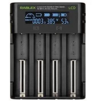 Зарядний пристрій Rablex RB405 4x18650 MB-86737 фото