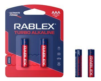 Батарейка Rablex LR03/AAA Turbo 2шт. MB-87331 фото