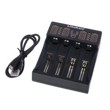 Зарядний пристрій Liito Kala Lii-402 (4 універсальні + PowerBank) MB-84907 фото