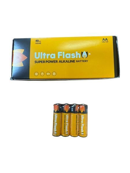 Батарейки Ultra Flash LR6/AA 4шт MB-99231 фото