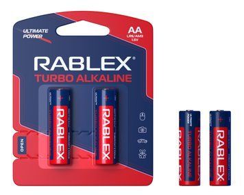 Rablex LR6/AA Turbo 2шт BLISTER MB-87333 фото
