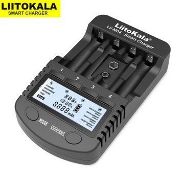 Зарядний пристрій Liito Kala Lii-ND4 (4 канали Ni-Mh/крона, тест, 220V/12V кабель,LED) MB-94331 фото