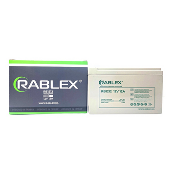 Аккумуляторная батарея Rablex 12v-12Ah (RB1212) MB-72820 фото