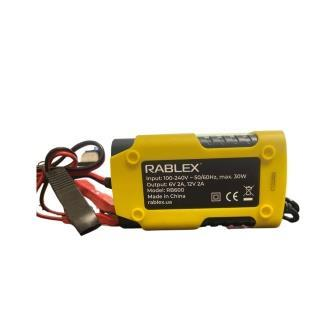 Зарядний пристрій Rablex RB600 6V/12V DC MB-89196 фото