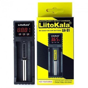 Зарядний пристрій Liito Kala Lii-S1 (1 універсальний, LCD, PowerBank) MB-84908 фото