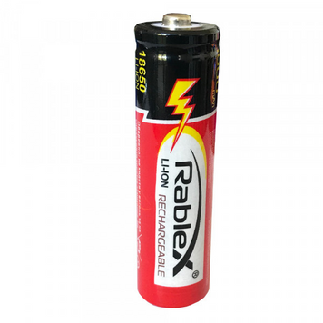 Акумуляторні батарейки Rablex 18650 Li-lon 1000mAh 1шт. MB-73161 фото