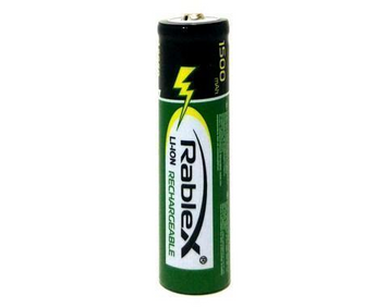 Аккумуляторные батарейки Rablex 18650 Li-lon 1500mAh 1шт. MB-69418 фото