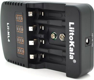 Зарядний пристрій Liito Kala Liii-NL4 (4 універсальних, USB/AC input) MB-84913 фото