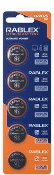 Батарейки Ralex CR2025 3V 5 шт MB-76186 фото